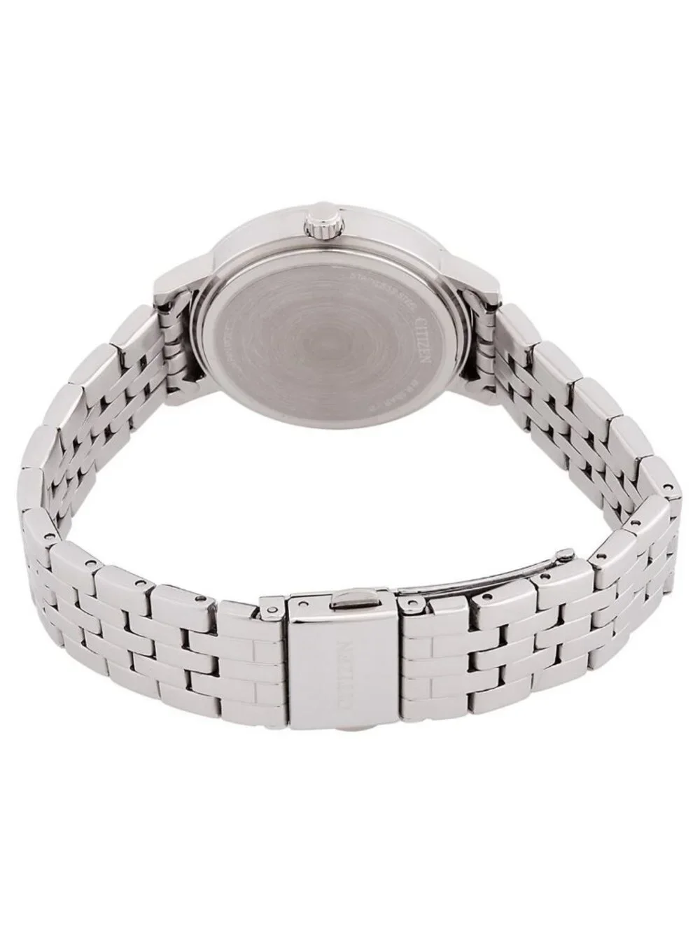 NWT Citizen Quartz Crystal Blue Mother of Pearl Dial Ladies Watch